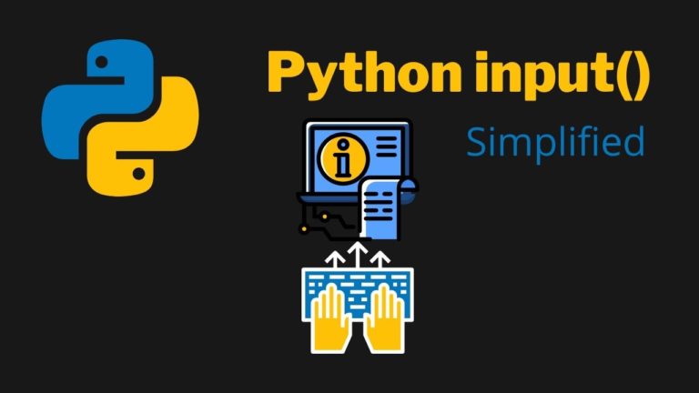 Python Input() - Simplified
