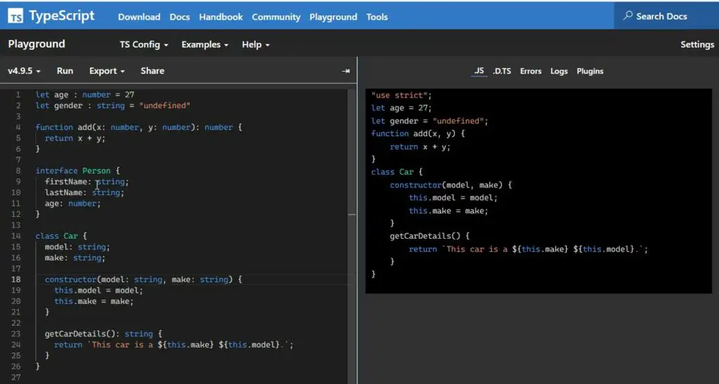 TypeScript Overview