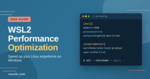 WSL2 Performance Optimization alt