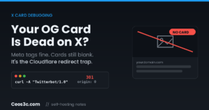 Twitter Card not Showing